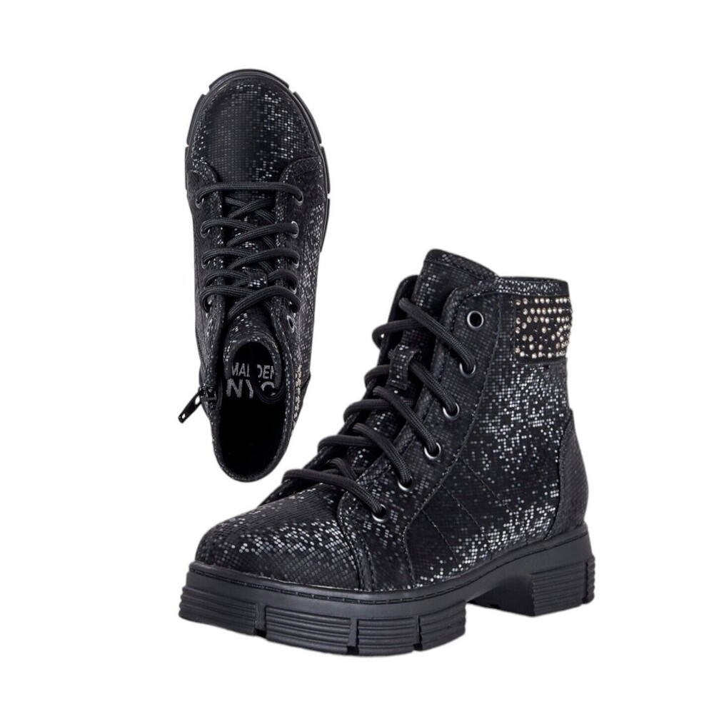 Madden Girls Combat Boots, Sizes 6